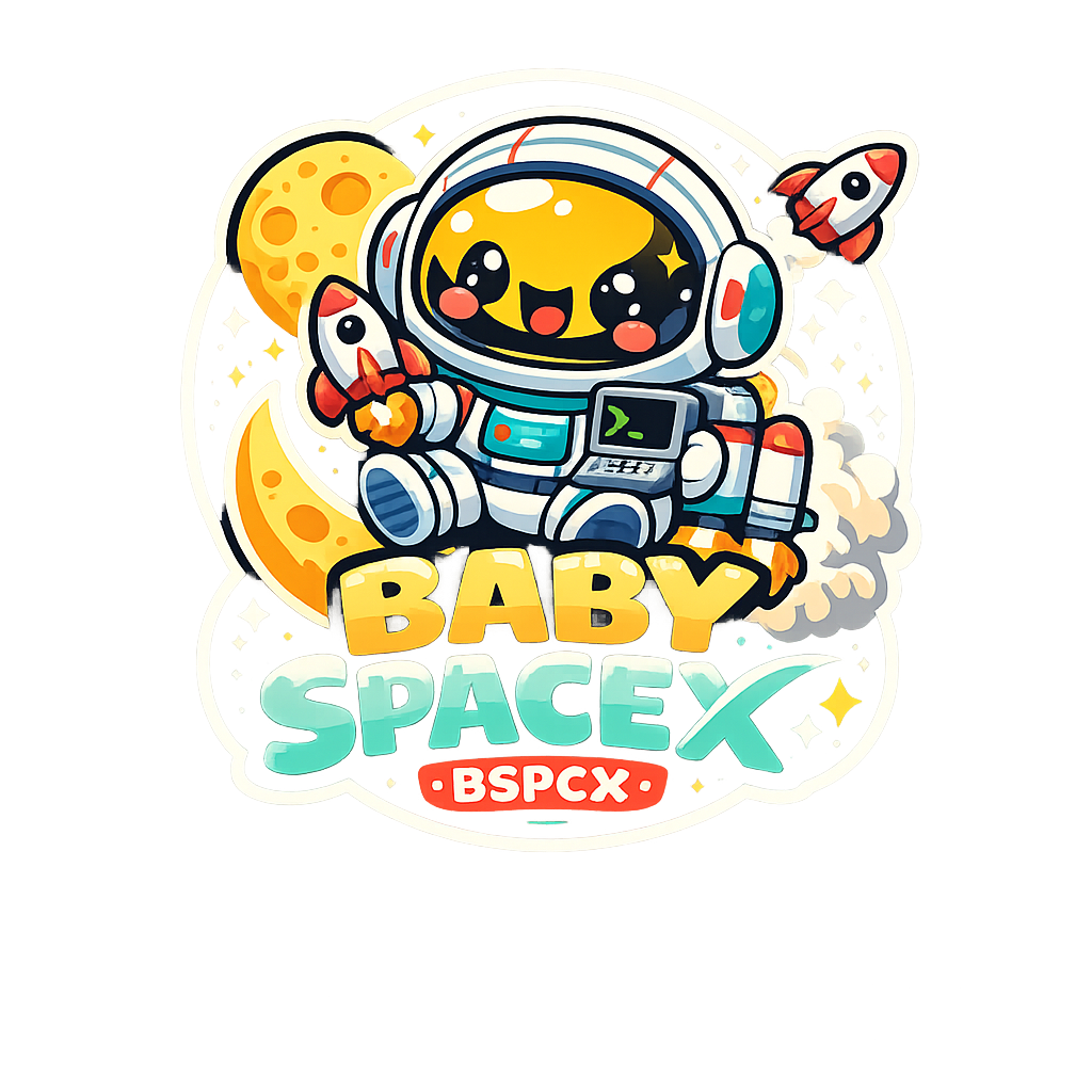 Baby SpaceX logo